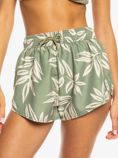 Roxy No Bad Waves Printed Shorts  Mujer