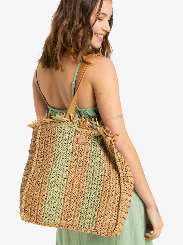 Roxy Wide Eyed Palmtree Bolsa de Playa con Asas para Mujer