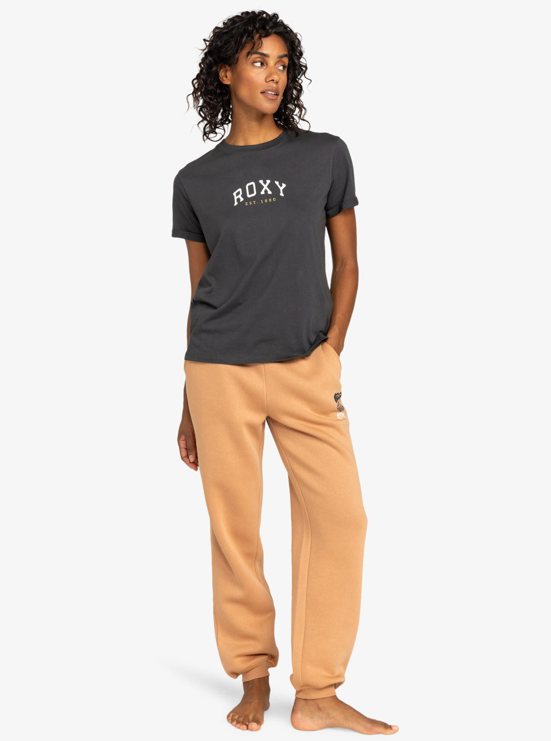 Roxy Surf Stocked Pant Brushed Pantalón de Chándal Mujer