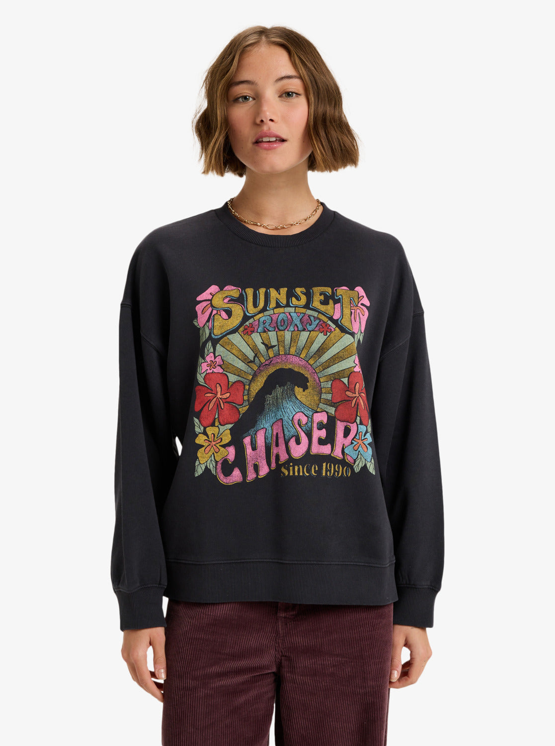 Roxy Lineup Sudadera Efecto Vintage De Mujer