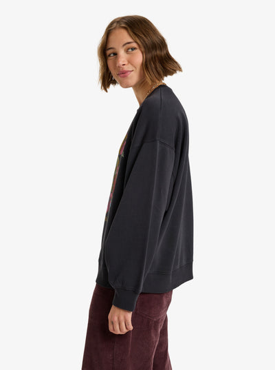 Roxy Lineup Sudadera Efecto Vintage De Mujer