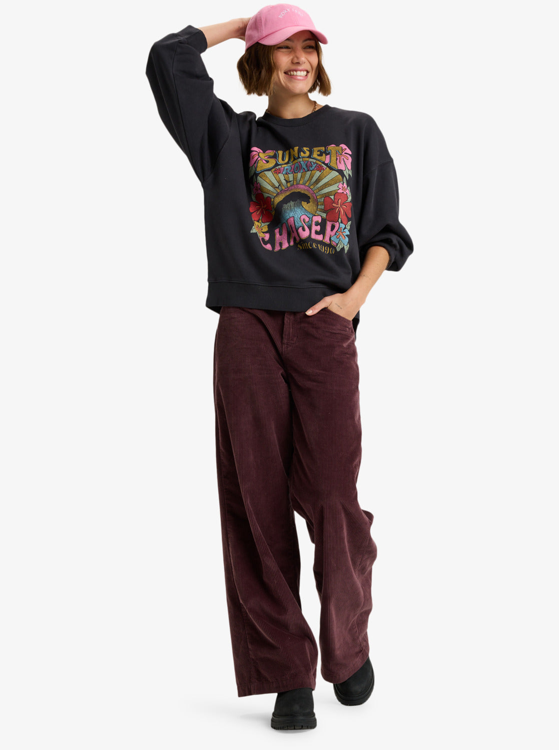 Roxy Lineup Sudadera Efecto Vintage De Mujer