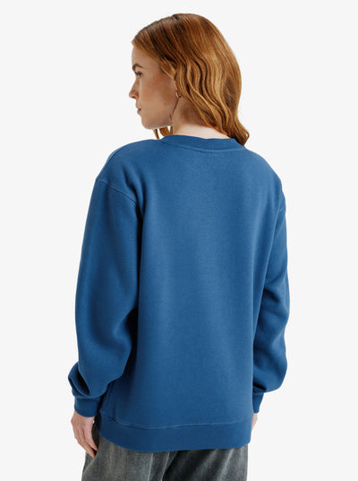 Roxy Surf Stoked Crew Brushed Vintage Sudadera Sin Capucha De Mujer