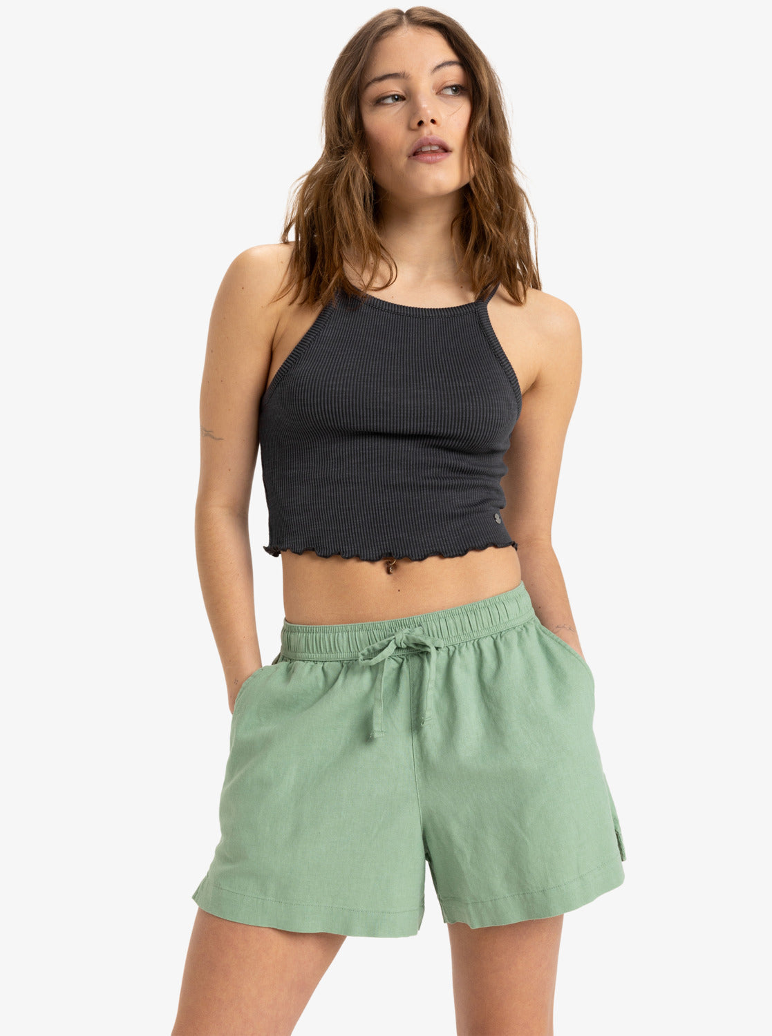 Roxy Lekeitio Break Mid - Pantalon Corto Mujer