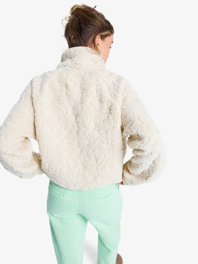Roxy Blurry Cloud Polar con Cremallera Mujer