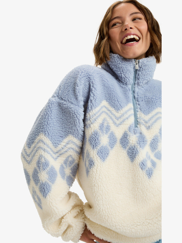 Roxy Mountain Story Polar con Cremallera   Mujer FALL25