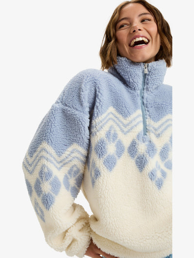 Roxy Mountain Story Polar con Cremallera   Mujer FALL25