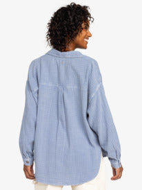 Roxy Morning Time Washed Camisa Mujer