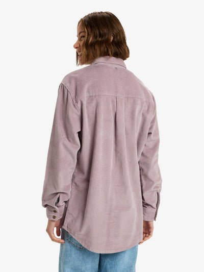 Roxy Let It Go Cord Camisa de Pana Mujer