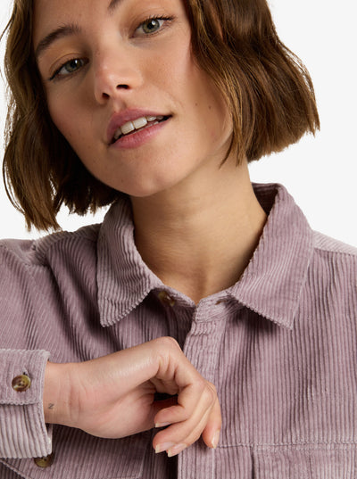 Roxy Let It Go Cord Camisa de Pana Mujer