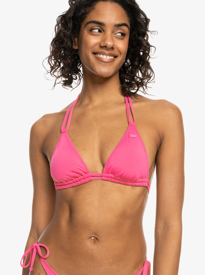 Roxy Beach Classics Tiki Tri Top Bikini Mujer