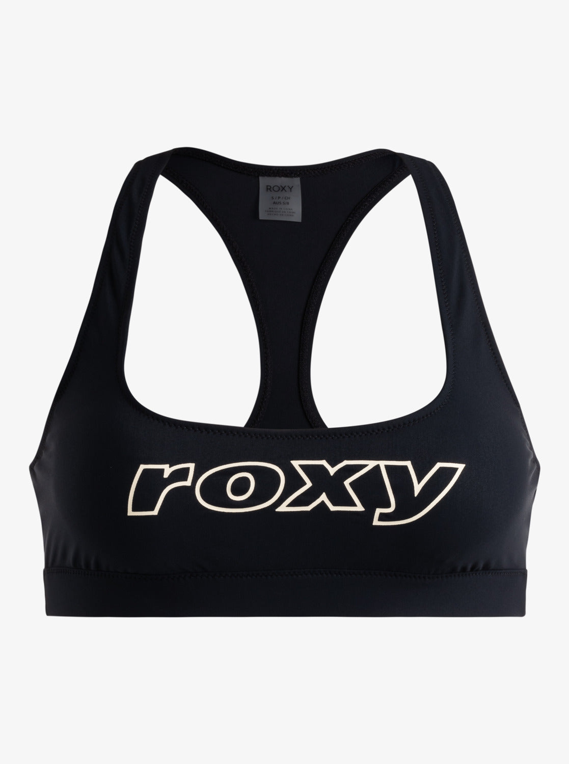 Roxy Active Bralette Top Bikini Atlético Mujer