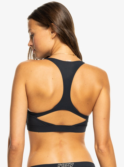 Roxy Active Bralette Top Bikini Atlético Mujer