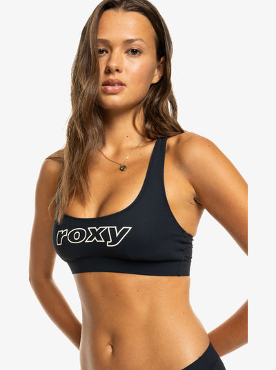 Roxy Active Bralette Top Bikini Atlético Mujer