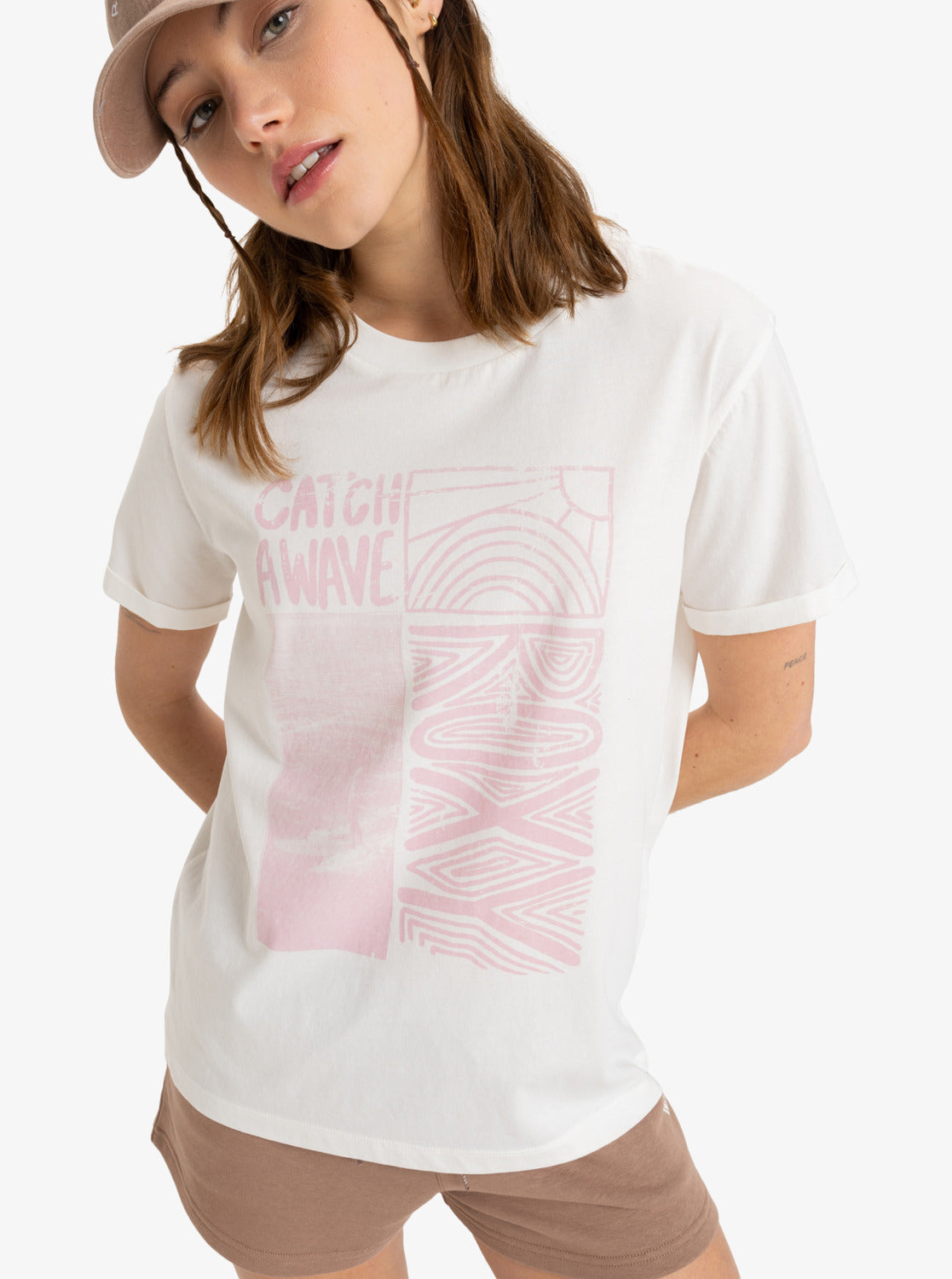 Roxy Oceanregular Poster Camiseta Mujer