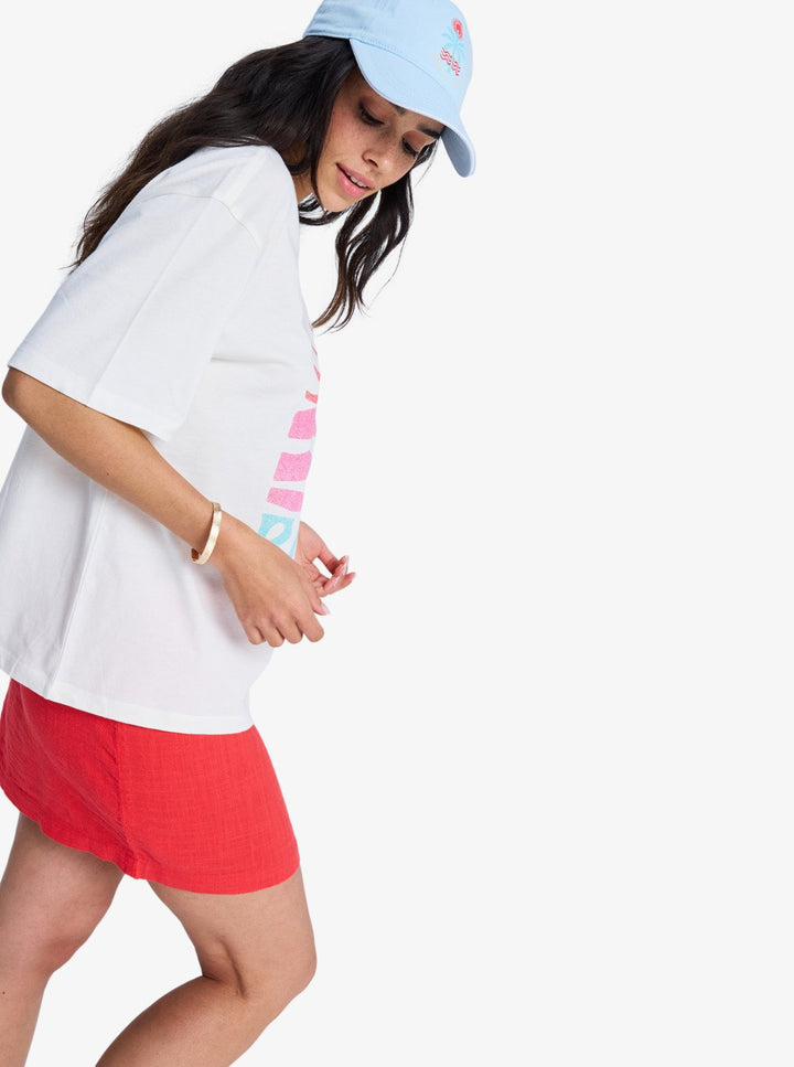 Roxy Hangloose Poster Camiseta Mujer
