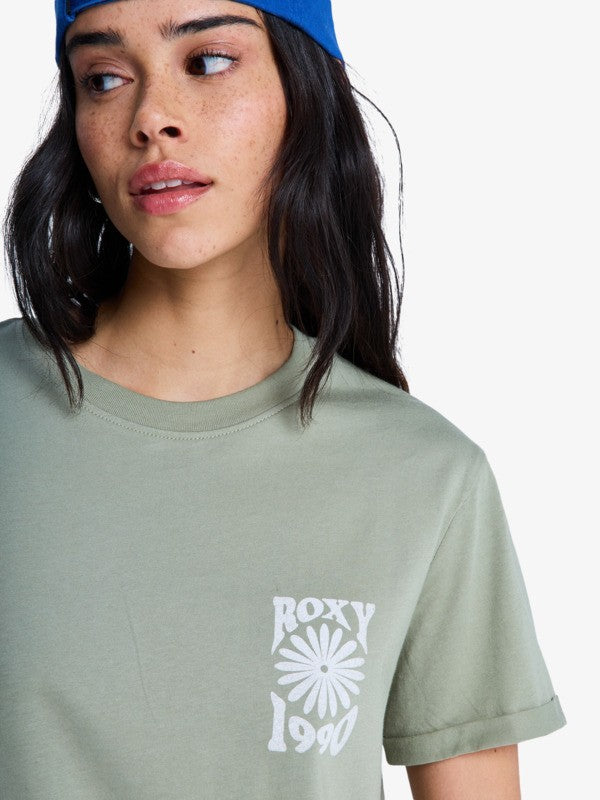 Roxy Oceanregular Camiseta Mujer Verde