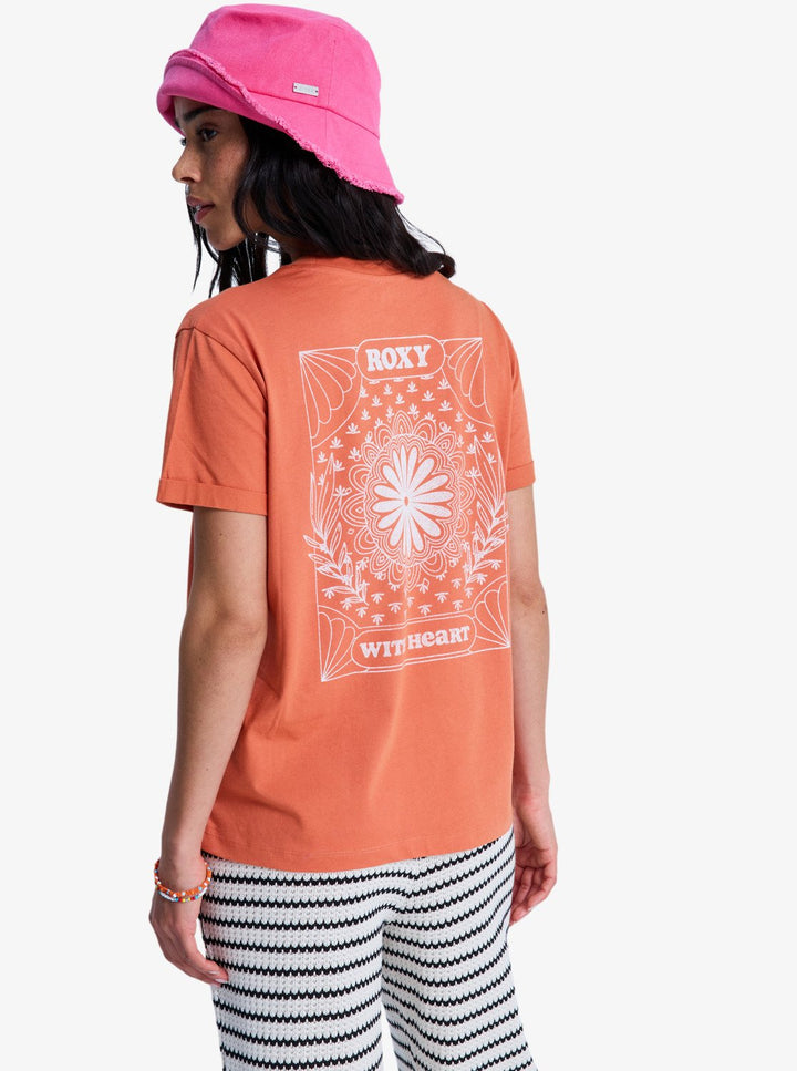 Roxy Oceanregular Camiseta Mujer Tierra