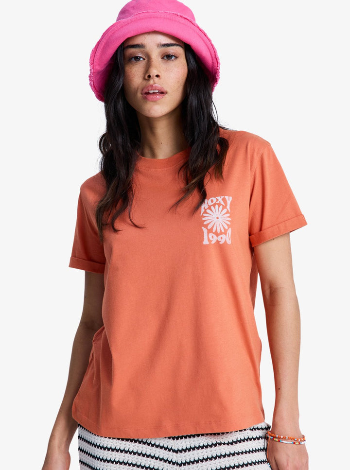 Roxy Oceanregular Camiseta Mujer Tierra