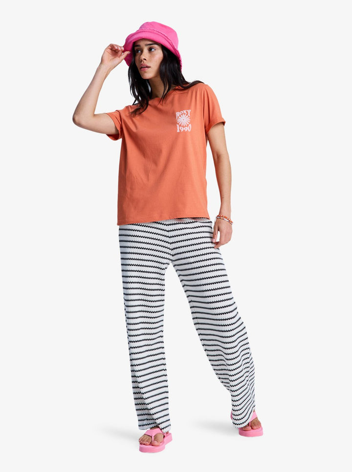 Roxy Oceanregular Camiseta Mujer Tierra