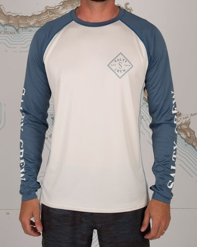 Salty Crew Tippet Covert Pinnacle UV Camiseta Técnica Hombre