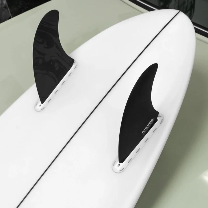 Futures Son of Cobra Fiberglass Quillas Twin Fins