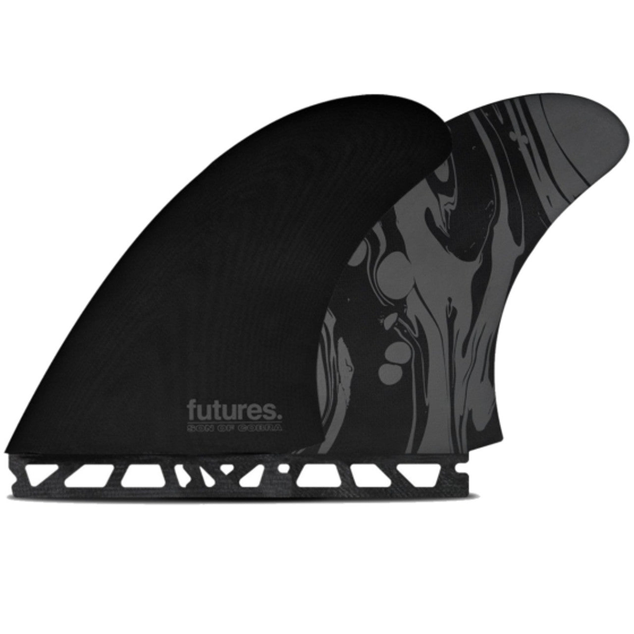 Futures Son of Cobra Fiberglass Quillas Twin Fins