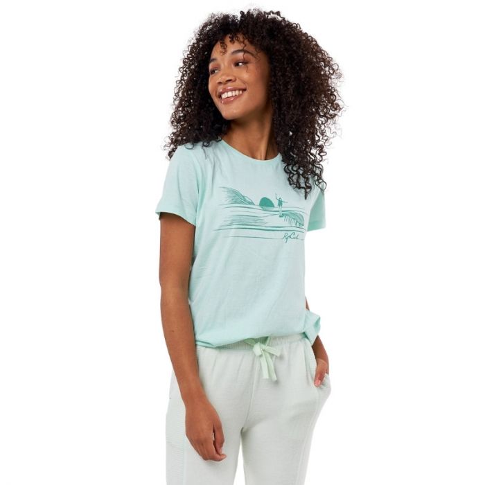 Rip Curl Re-Entry Crew Neck Camiseta Mujer