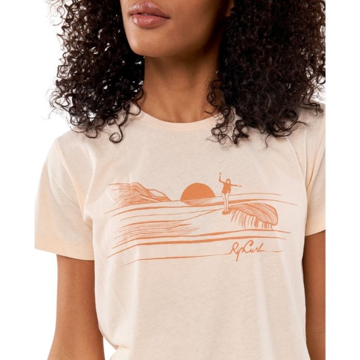 Rip Curl Re-Entry Crew Neck Camiseta Mujer