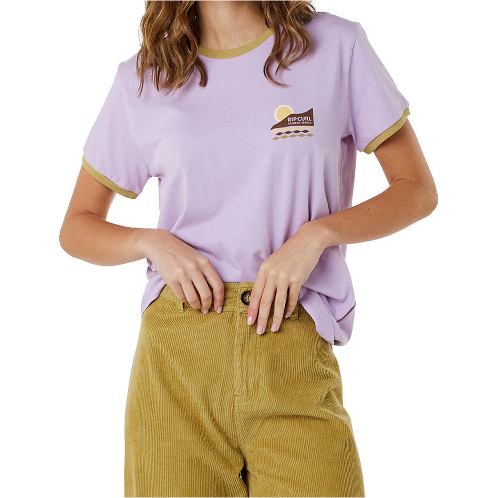 Rip Curl Color Block Tee Camiseta Mujer