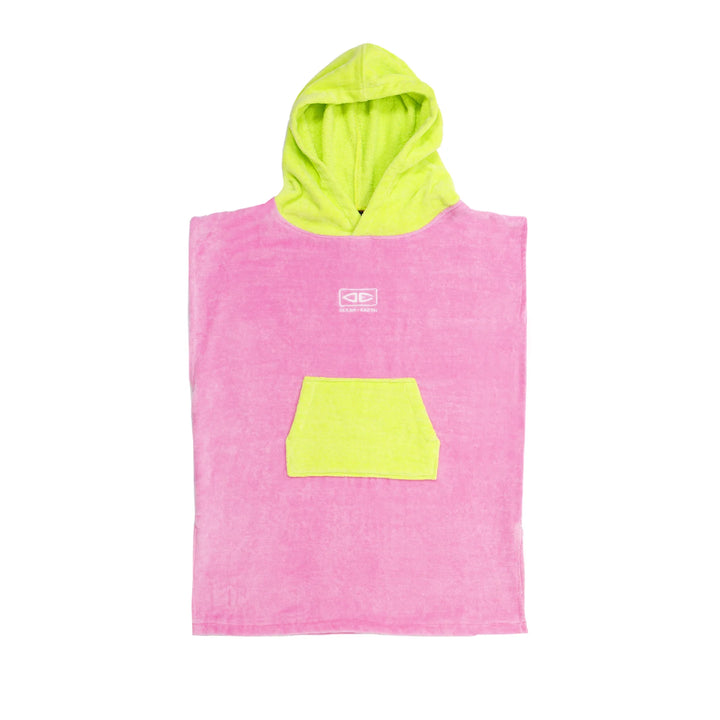Ocean &amp; Earth Hooded Poncho Niño