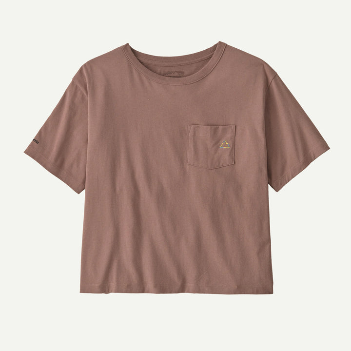 Patagonia Roy Massif Easy Cut Pocket camiseta mujer rosa