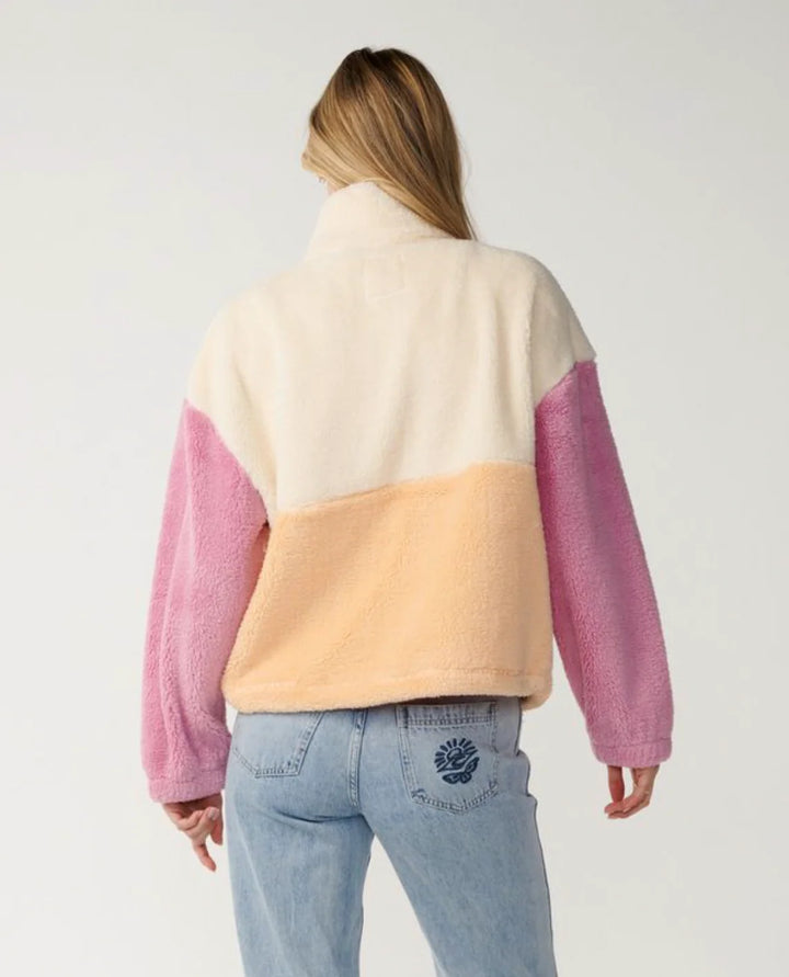 Rip Curl Surf Revival Heritage ZT Sudadera Polar con Cremallera Mujer
