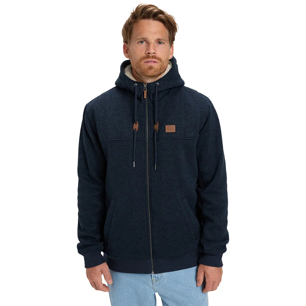 Quiksilver Cypress Keller Sudadera con Capucha y Cremallera Hombre