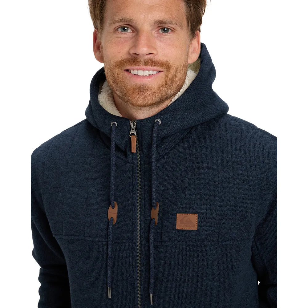 Quiksilver Cypress Keller Sudadera con Capucha y Cremallera Hombre