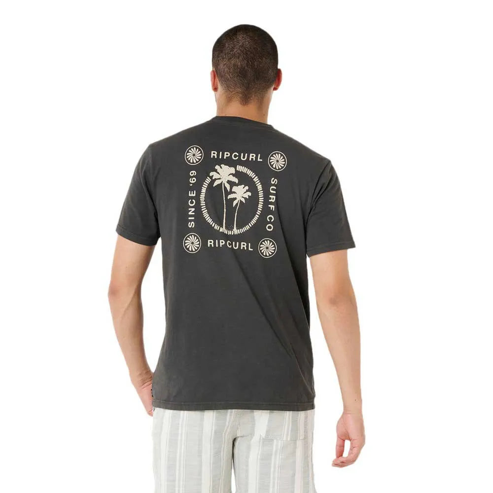 Rip Curl Mod Cali Two Palms Camiseta Hombre