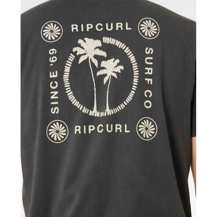 Rip Curl Mod Cali Two Palms Camiseta Hombre