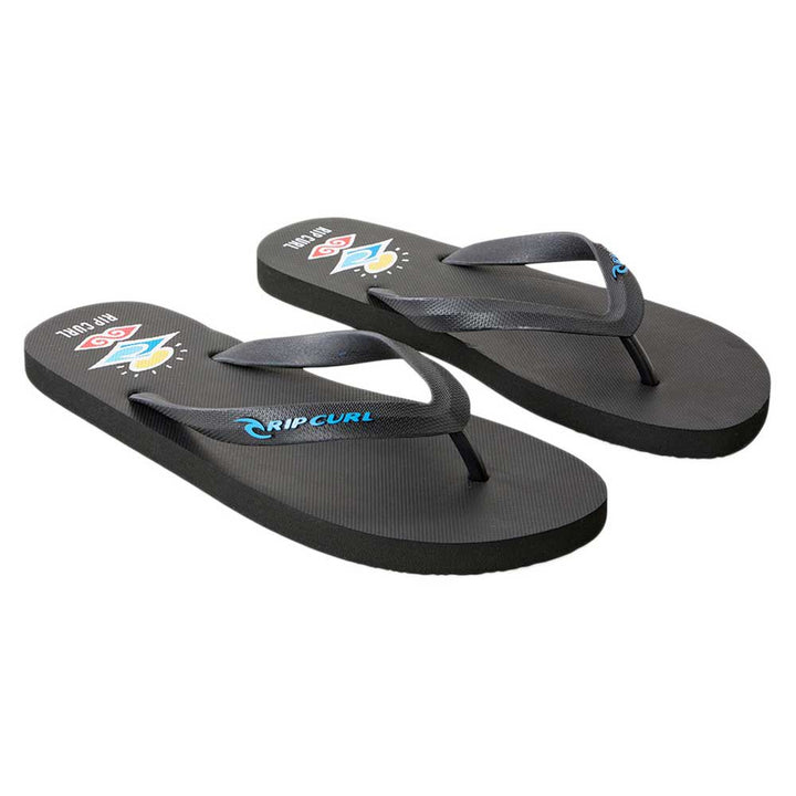 Rip Curl Icons Of Surf Bloom Chanclas Hombre Negro/Azul