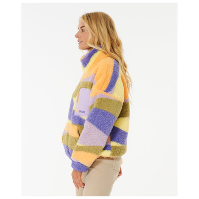 Rip Curl Sunrise Wavy Forro Polar con Cremallera Mujer
