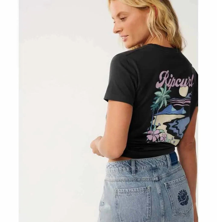 Rip Curl Beach Days Standard Tee Camiseta Mujer