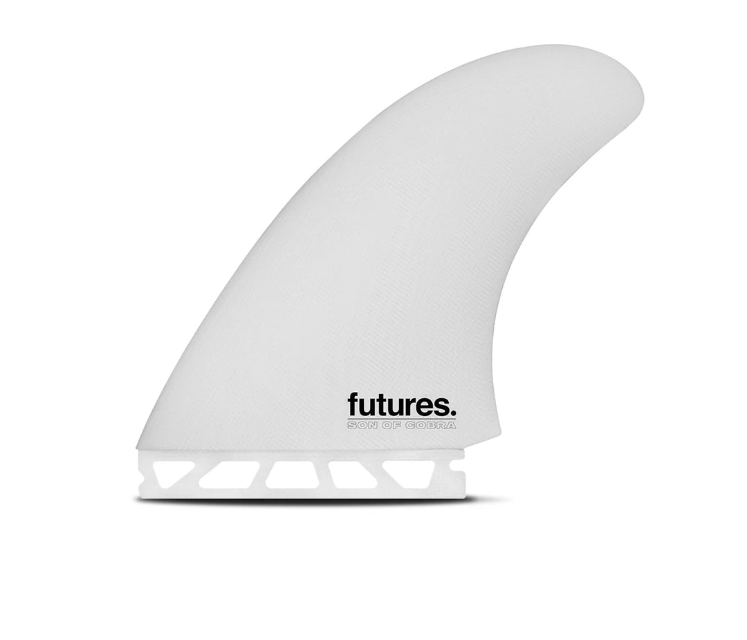 Futures Son of Cobra Fiberglass Quillas Twin Fins