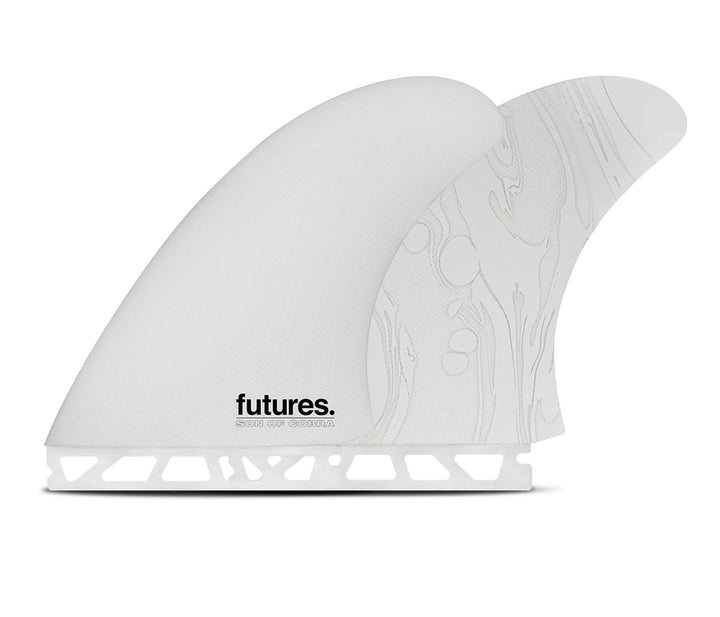 Futures Son of Cobra Fiberglass Quillas Twin Fins