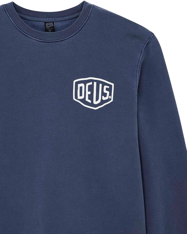 Deus Ex MachinaShield Garment Dyed Crew Sudadera Hombre