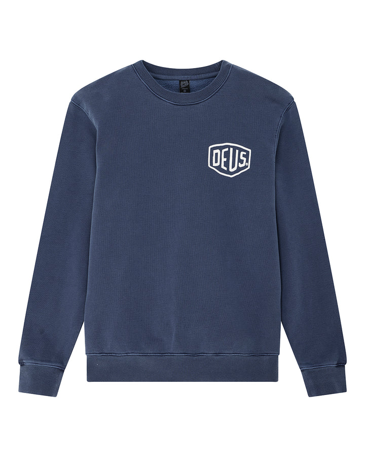 Deus Ex MachinaShield Garment Dyed Crew Sudadera Hombre