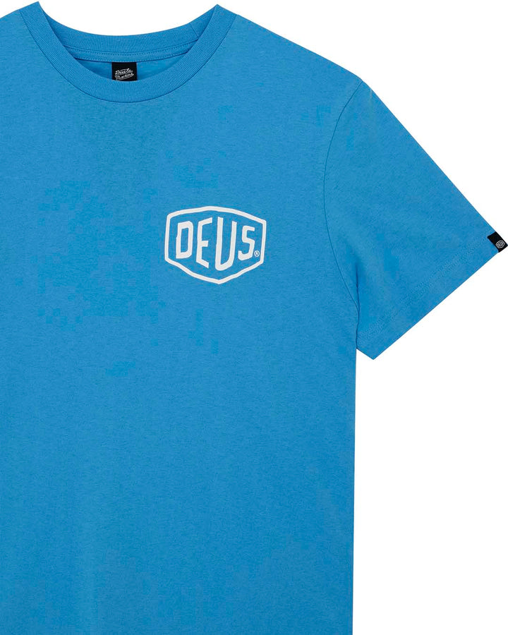 Deus Ex Machina Biarritz Address Camiseta Hombre Azul