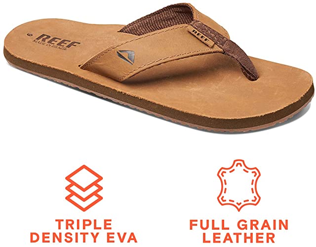Reef Leather Smoothy Chanclas Hombre