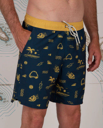 Salty Crew Island Daze Elastic Bañador Hombre