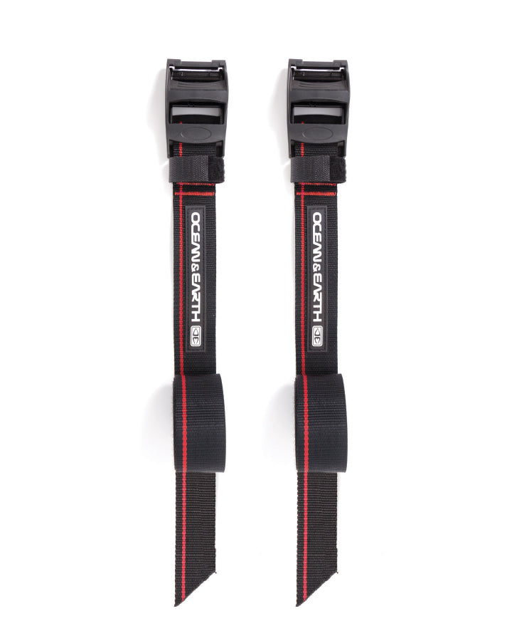 Ocean &amp; Earth Tie Downs SUP - Longboard Cinchas Para Coche 4.2m (14Ft)