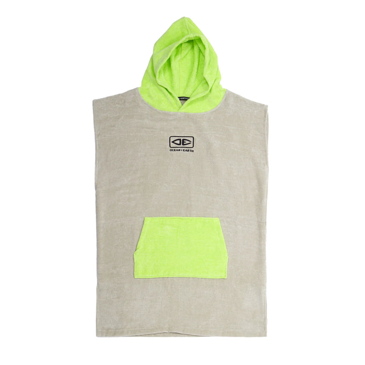 Ocean &amp; Earth Hooded Poncho Niño