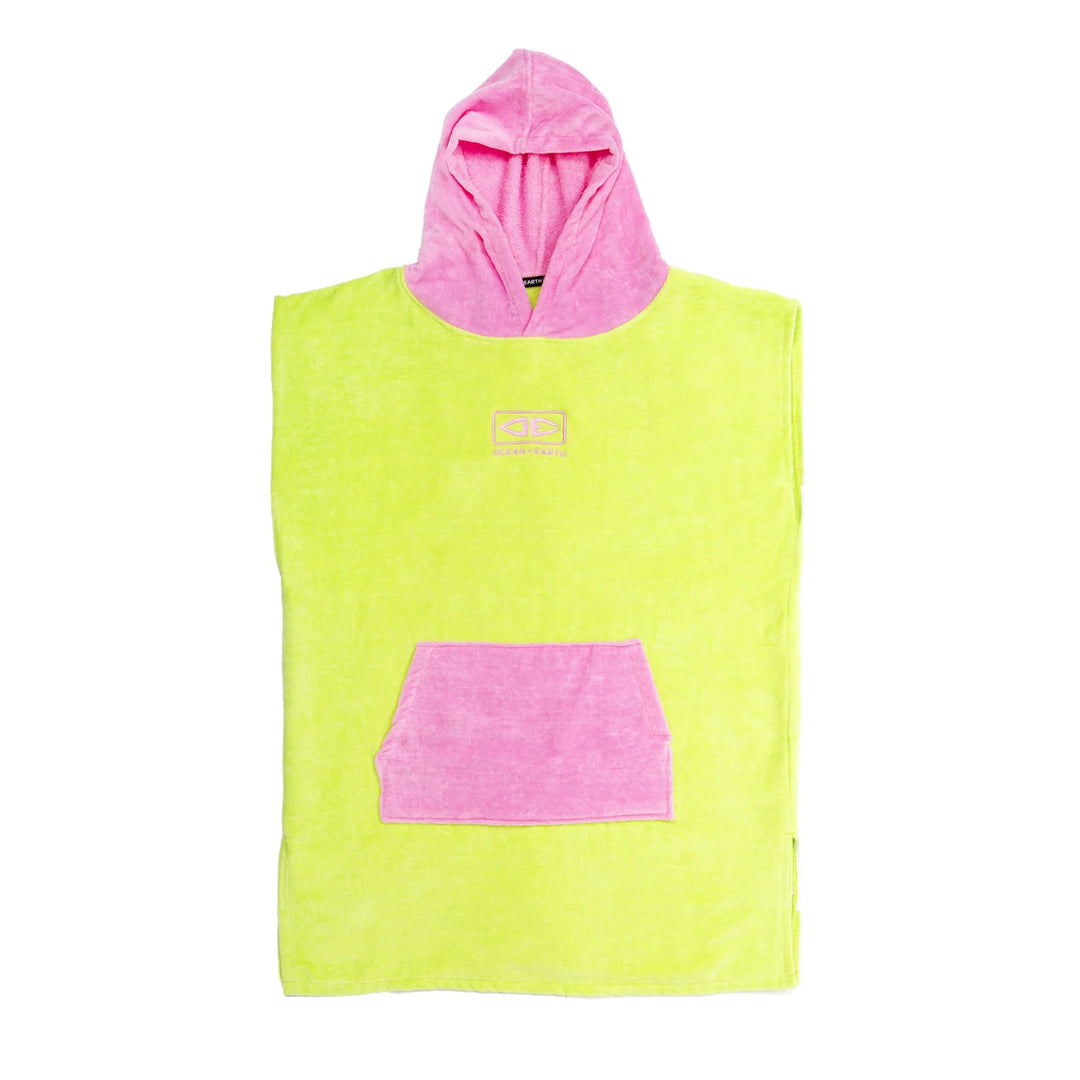 Ocean &amp; Earth Hooded Poncho Niño